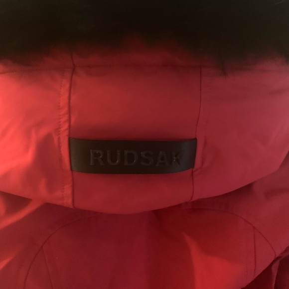Nwot Rudsak the northern parka limited edition down winter coat real fur trim - Picture 3 of 10